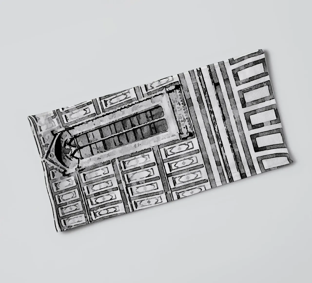 Facade towel by Massimo Frascogna