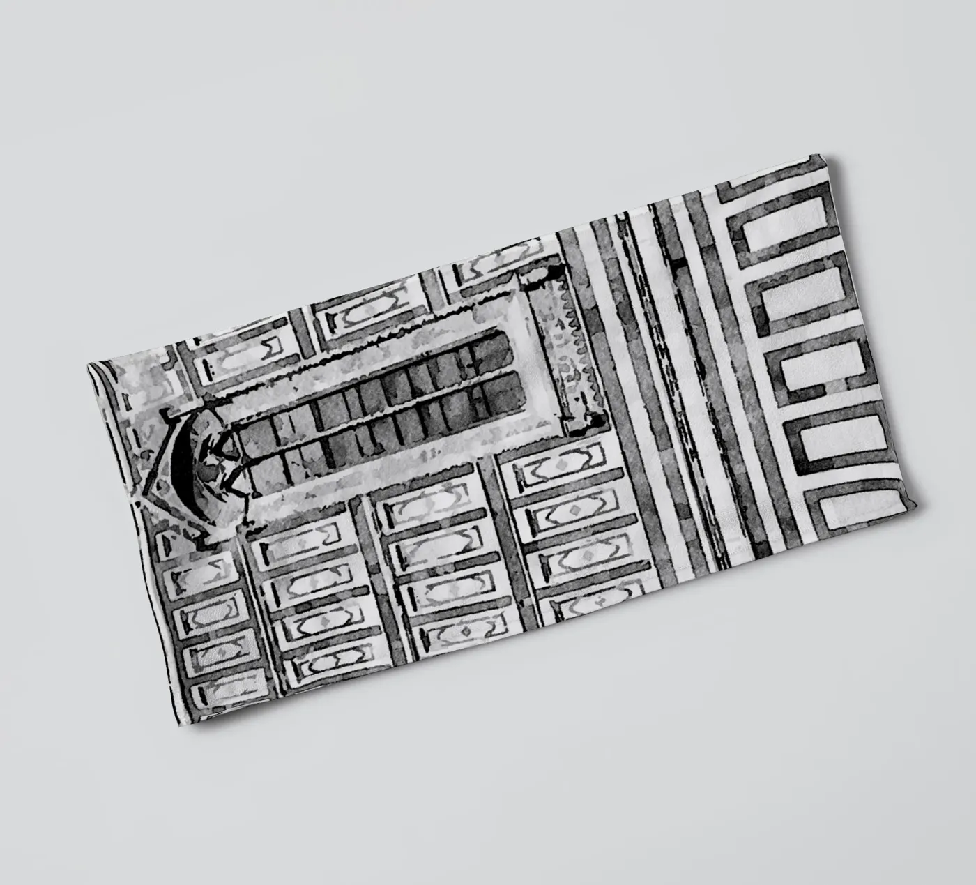 Facade badhanddoek van Massimo Frascogna