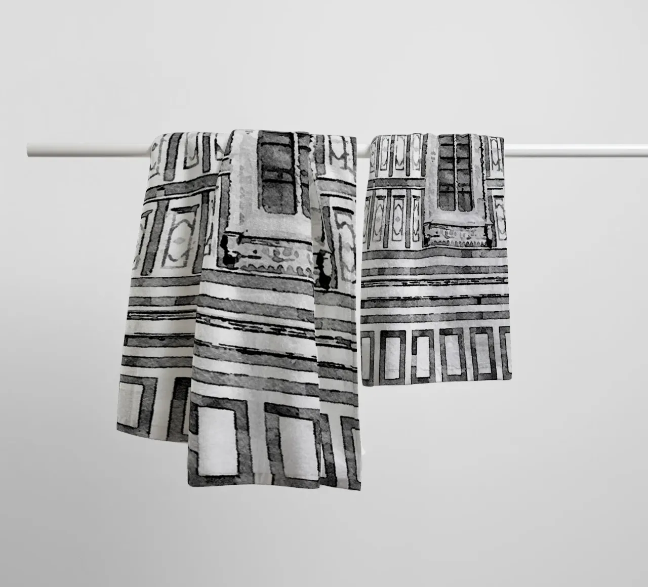 Facade towel by Massimo Frascogna