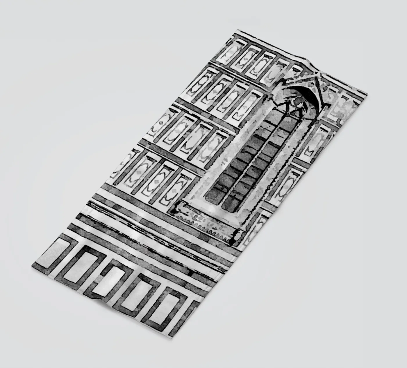 Facade strandhanddoek van Massimo Frascogna