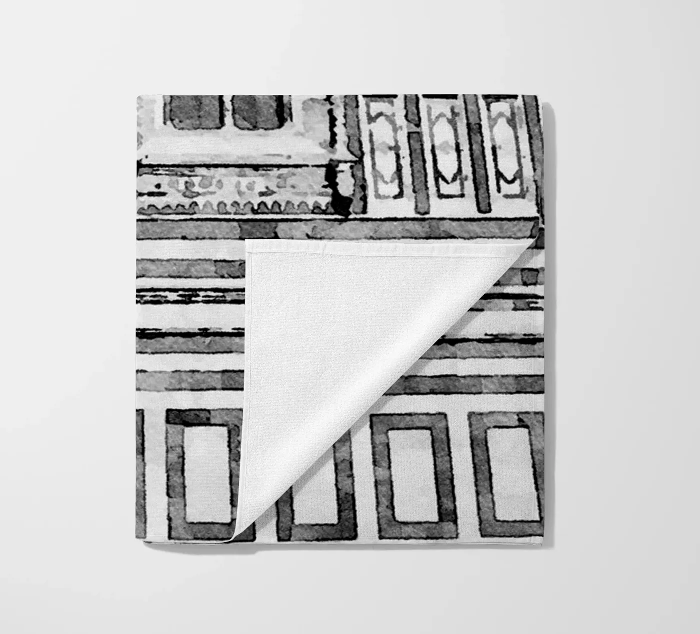 Facade strandhanddoek van Massimo Frascogna