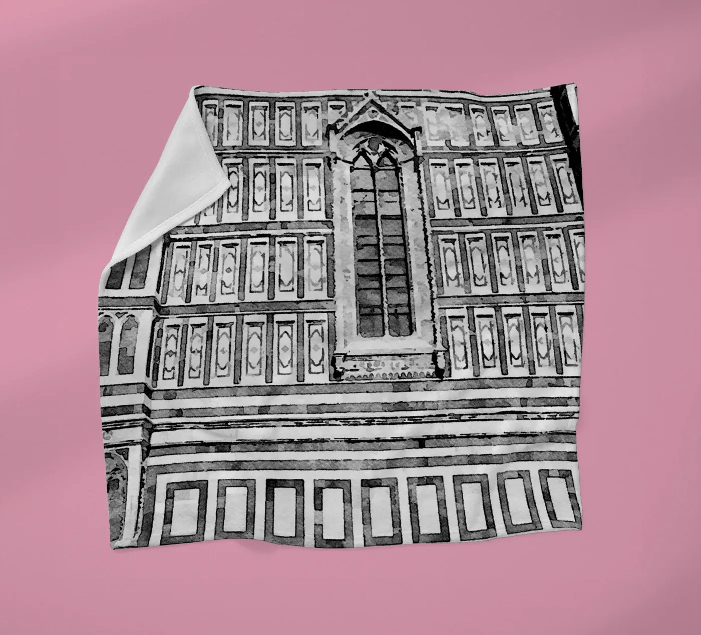 Fassade Fleecedecke von Massimo Frascogna