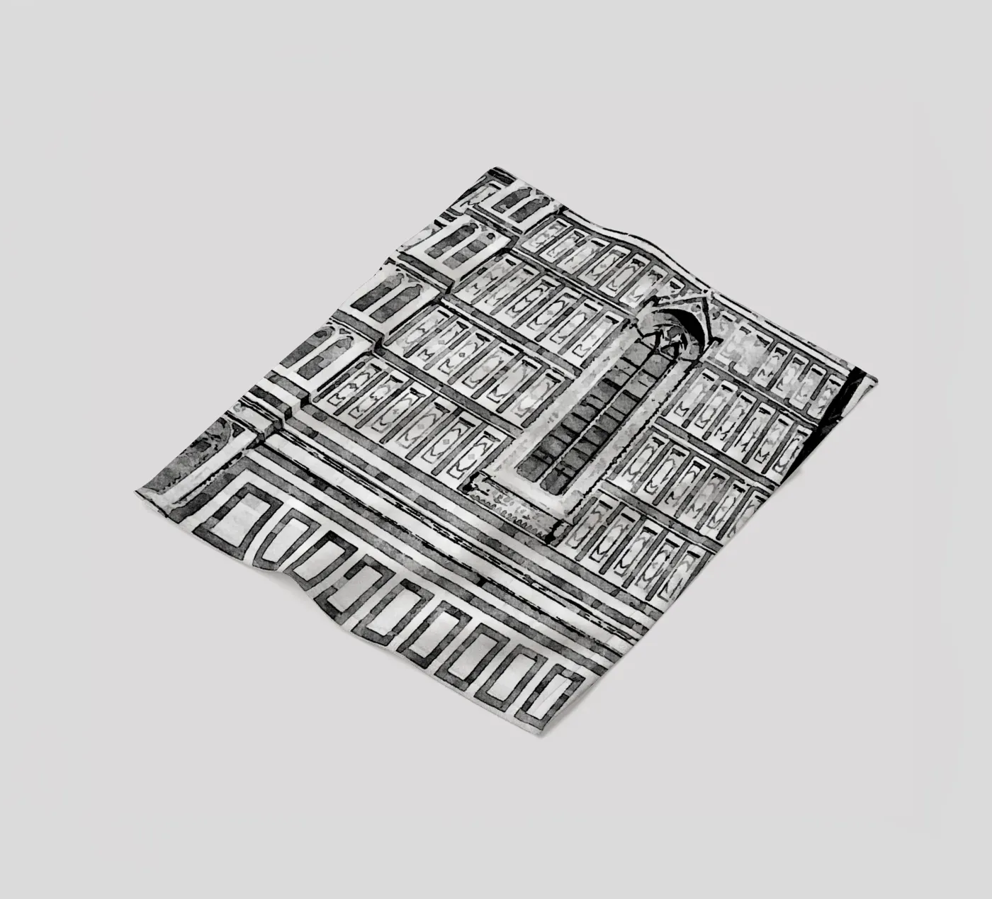 Fassade Fleecedecke von Massimo Frascogna