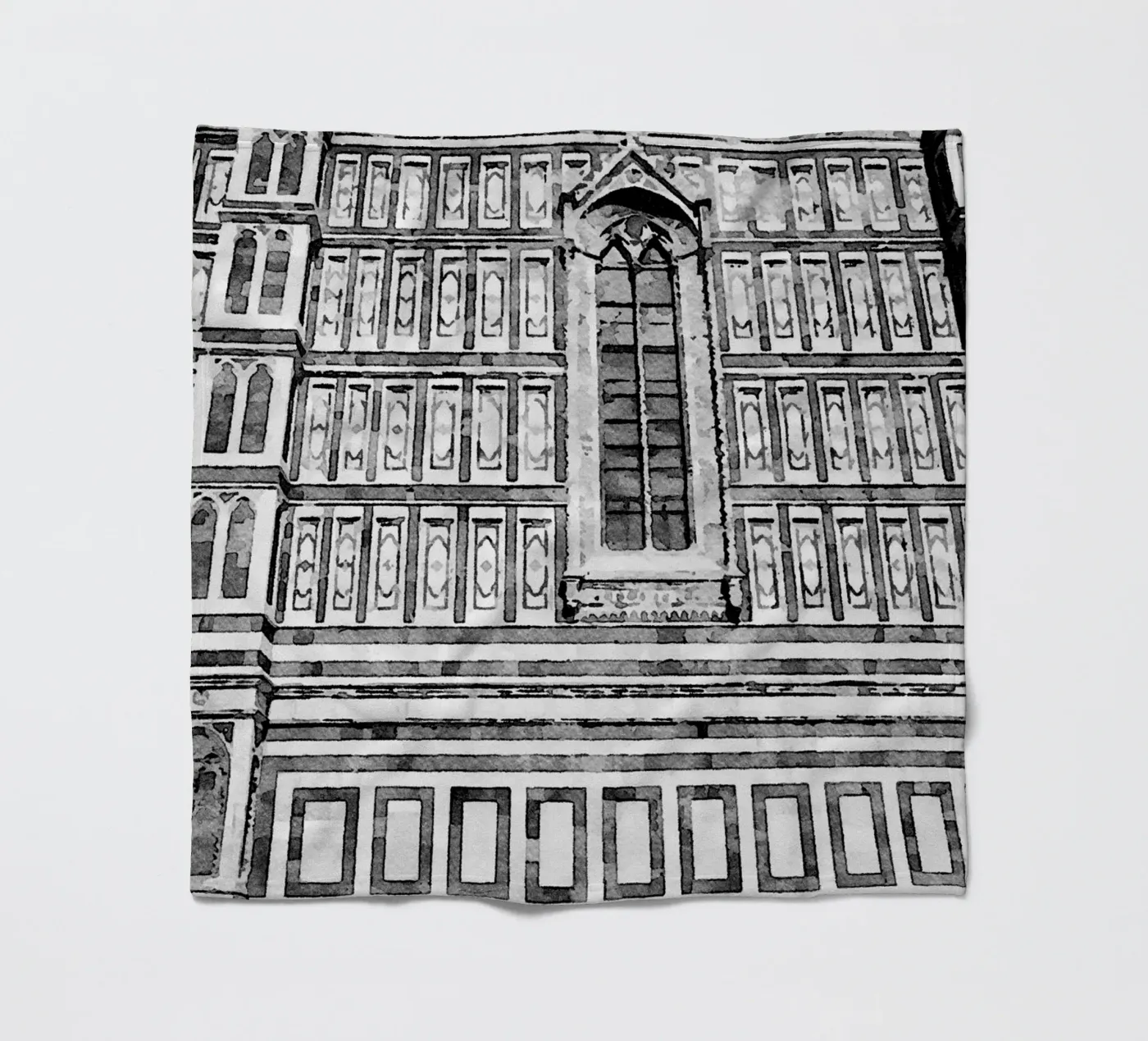 Fassade Fleecedecke von Massimo Frascogna