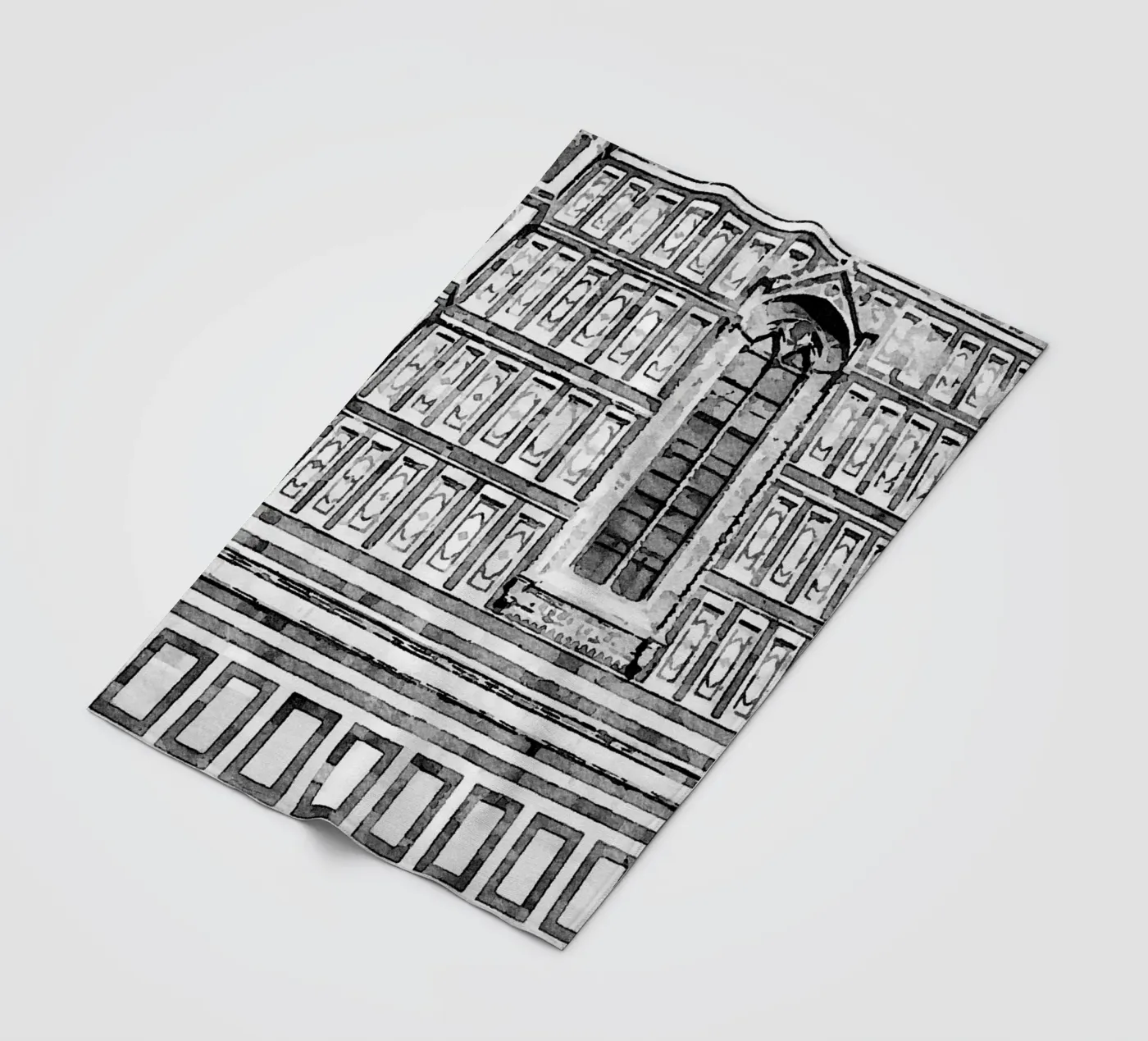 Fassade Fleecedecke von Massimo Frascogna