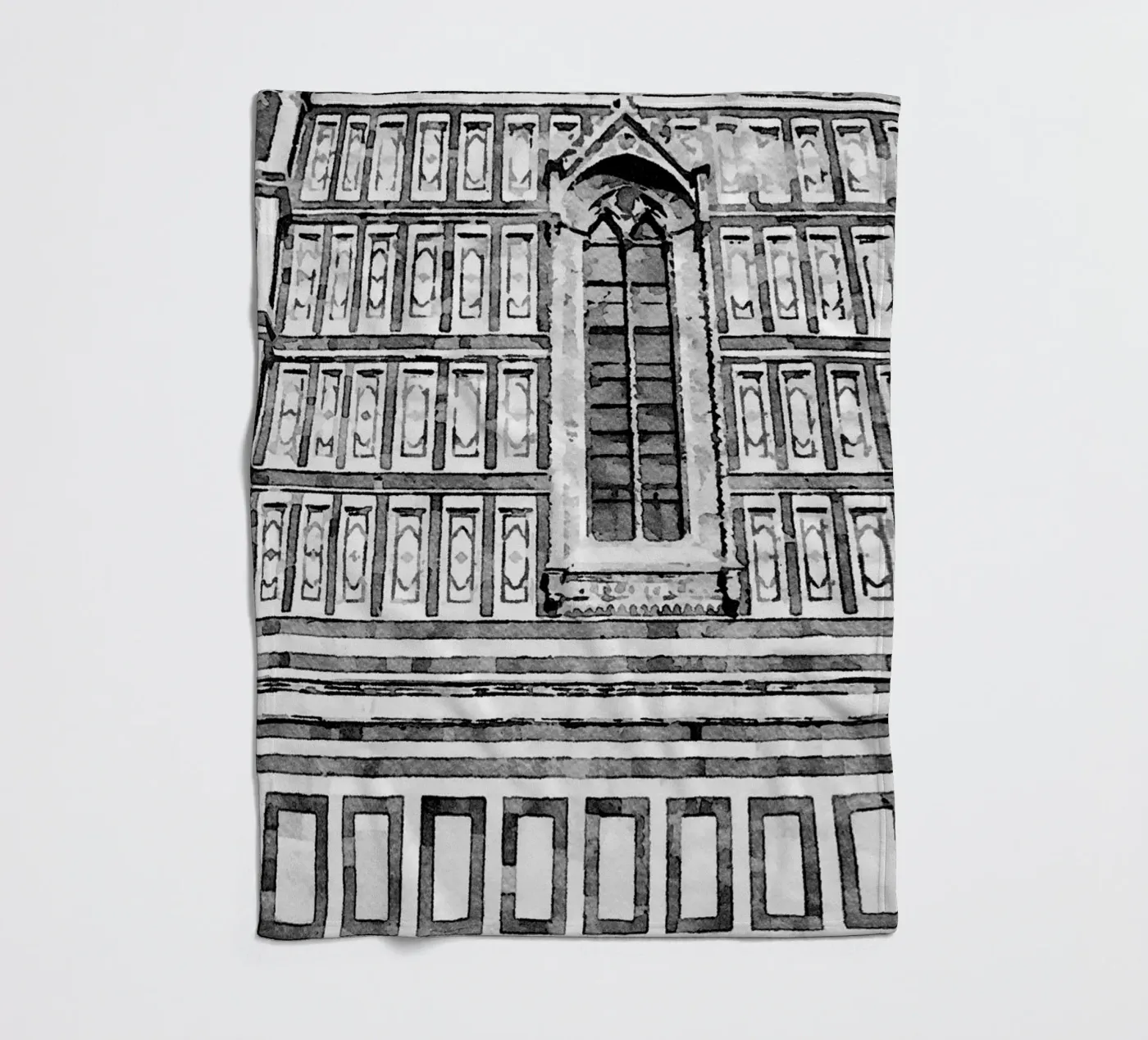 Fassade Fleecedecke von Massimo Frascogna