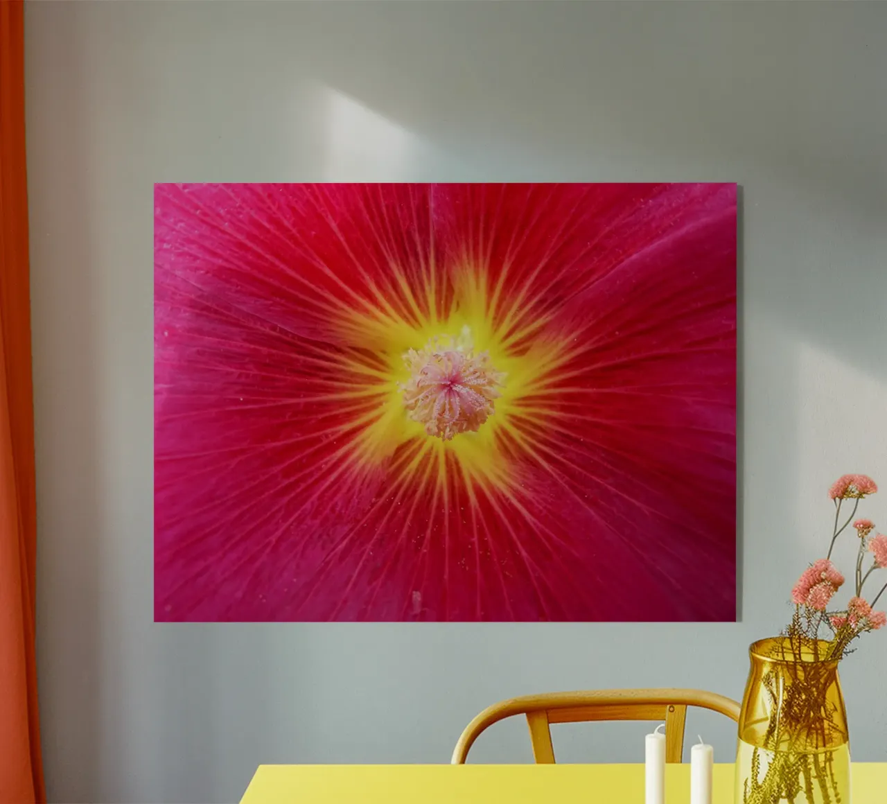 Nel fiore plexiglass da Massimo Frascogna