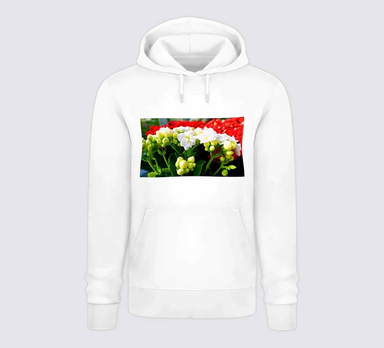 I fiori felpa con cappuccio da Massimo Frascogna