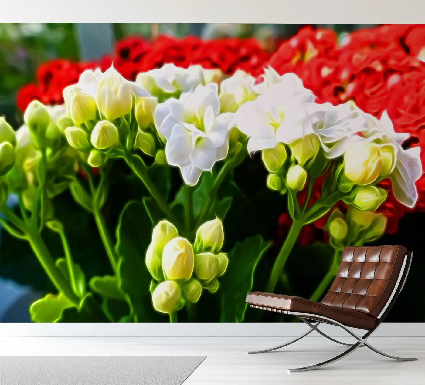 Bloemen fotobehang van Massimo Frascogna