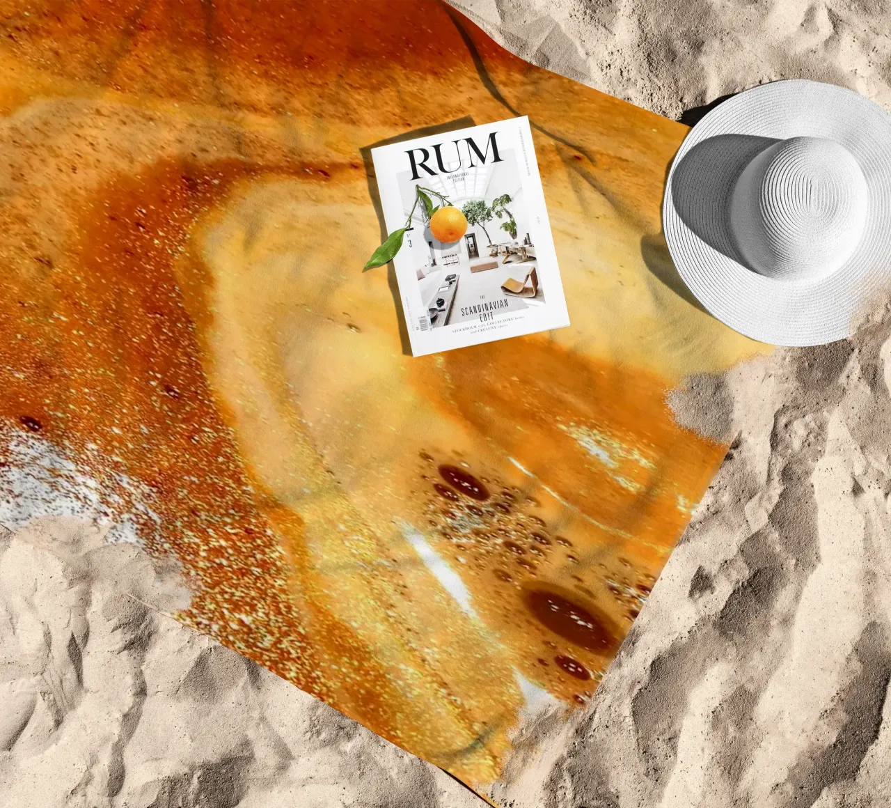 My cappuccino telo mare da Massimo Frascogna