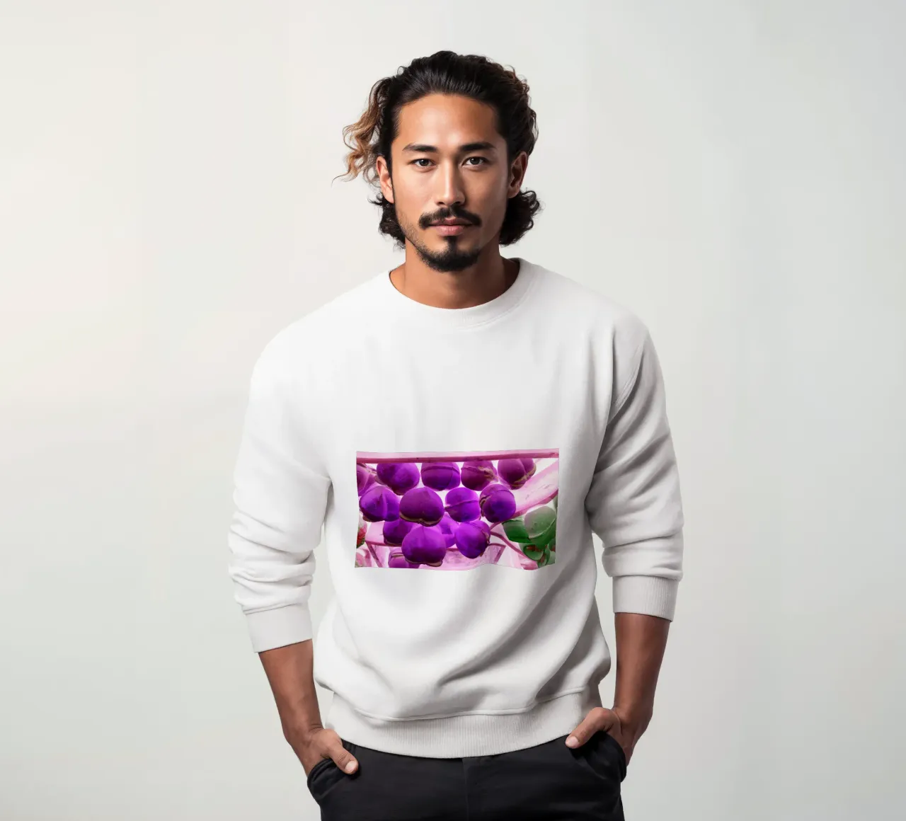 Viola felpa da Massimo Frascogna