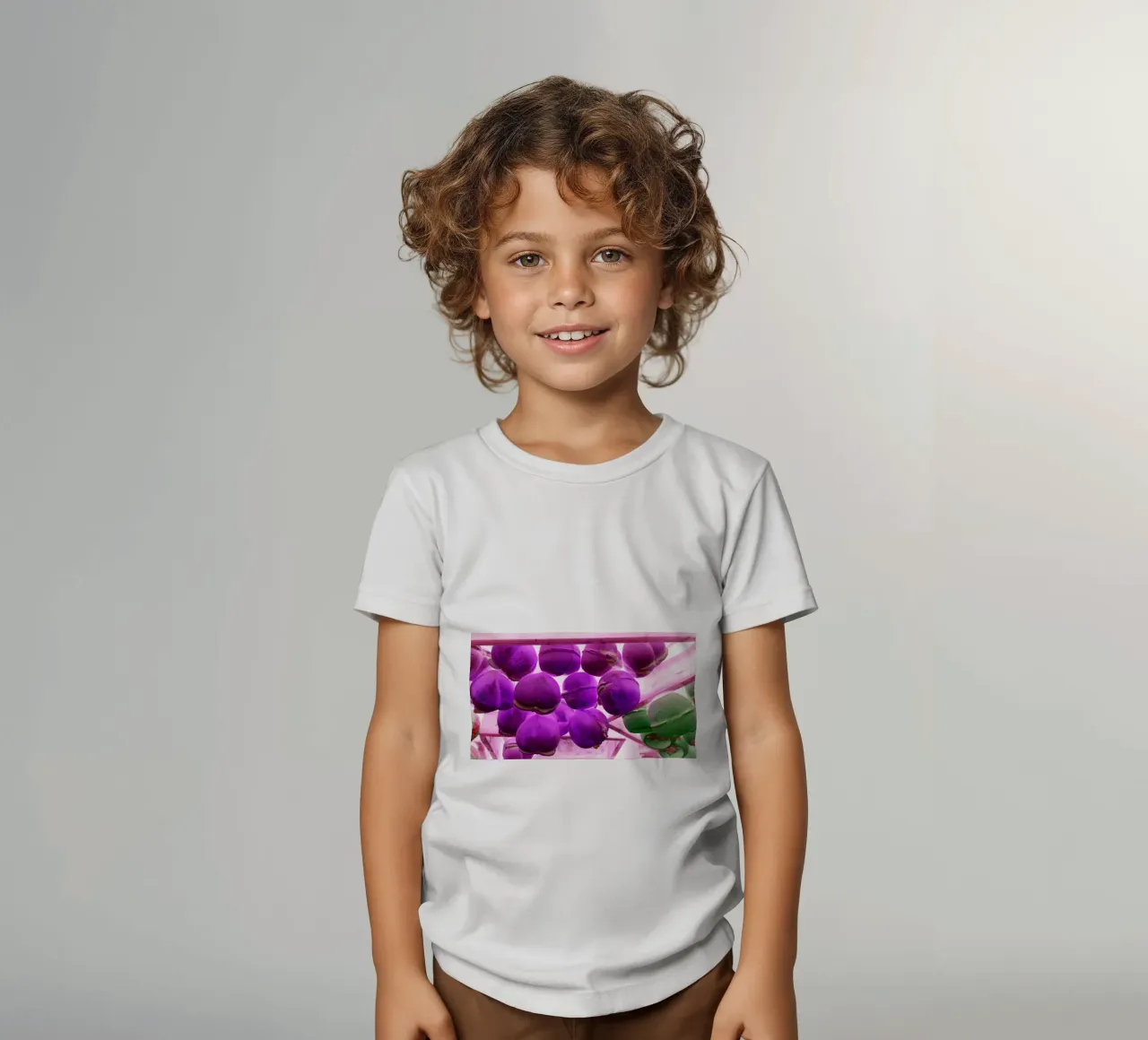 Viola t-shirt bambini da Massimo Frascogna