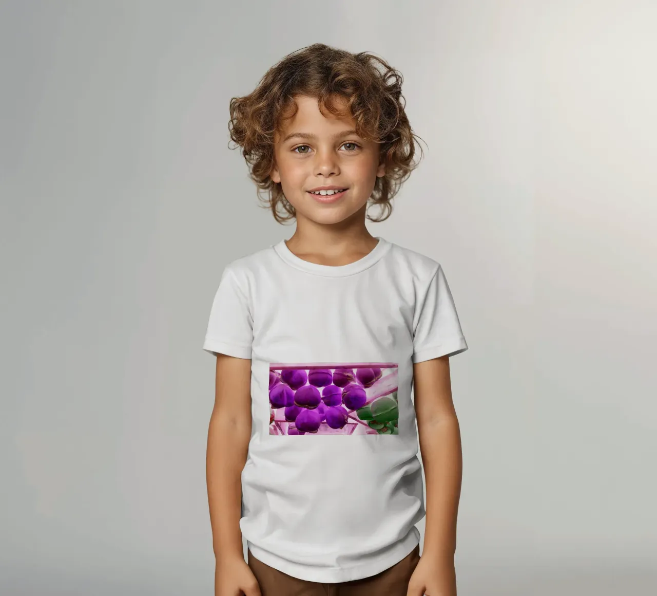 Viola t-shirt bambini da Massimo Frascogna