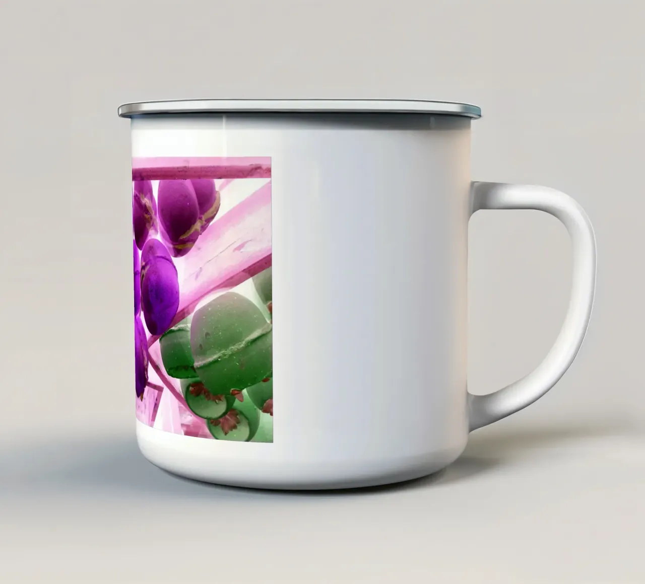 Morado taza de esmalte de Massimo Frascogna