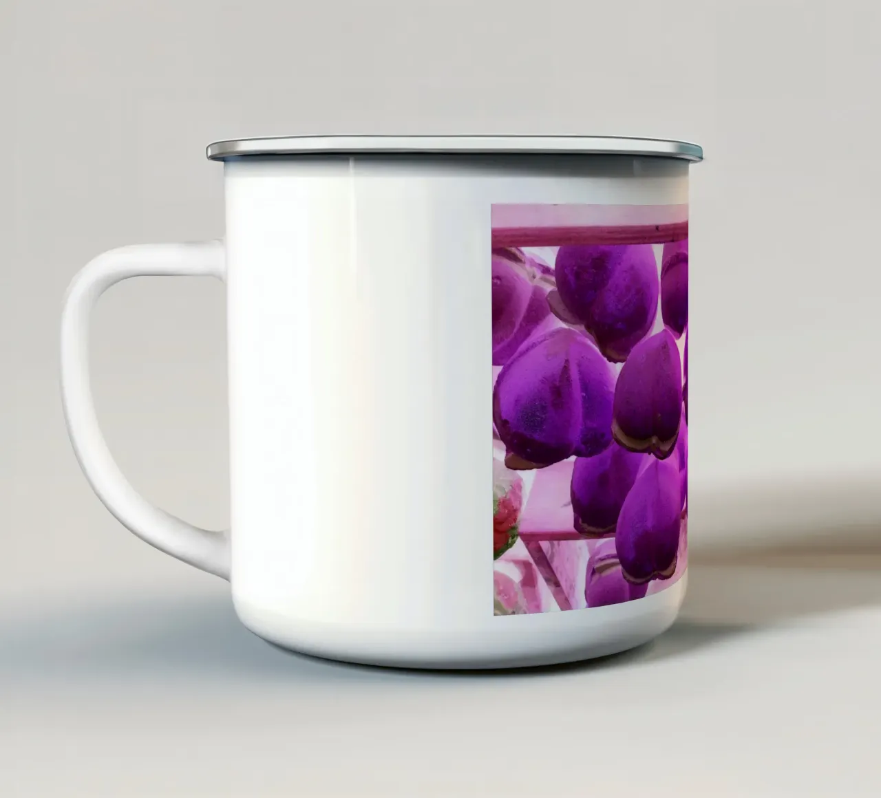 Morado taza de esmalte de Massimo Frascogna