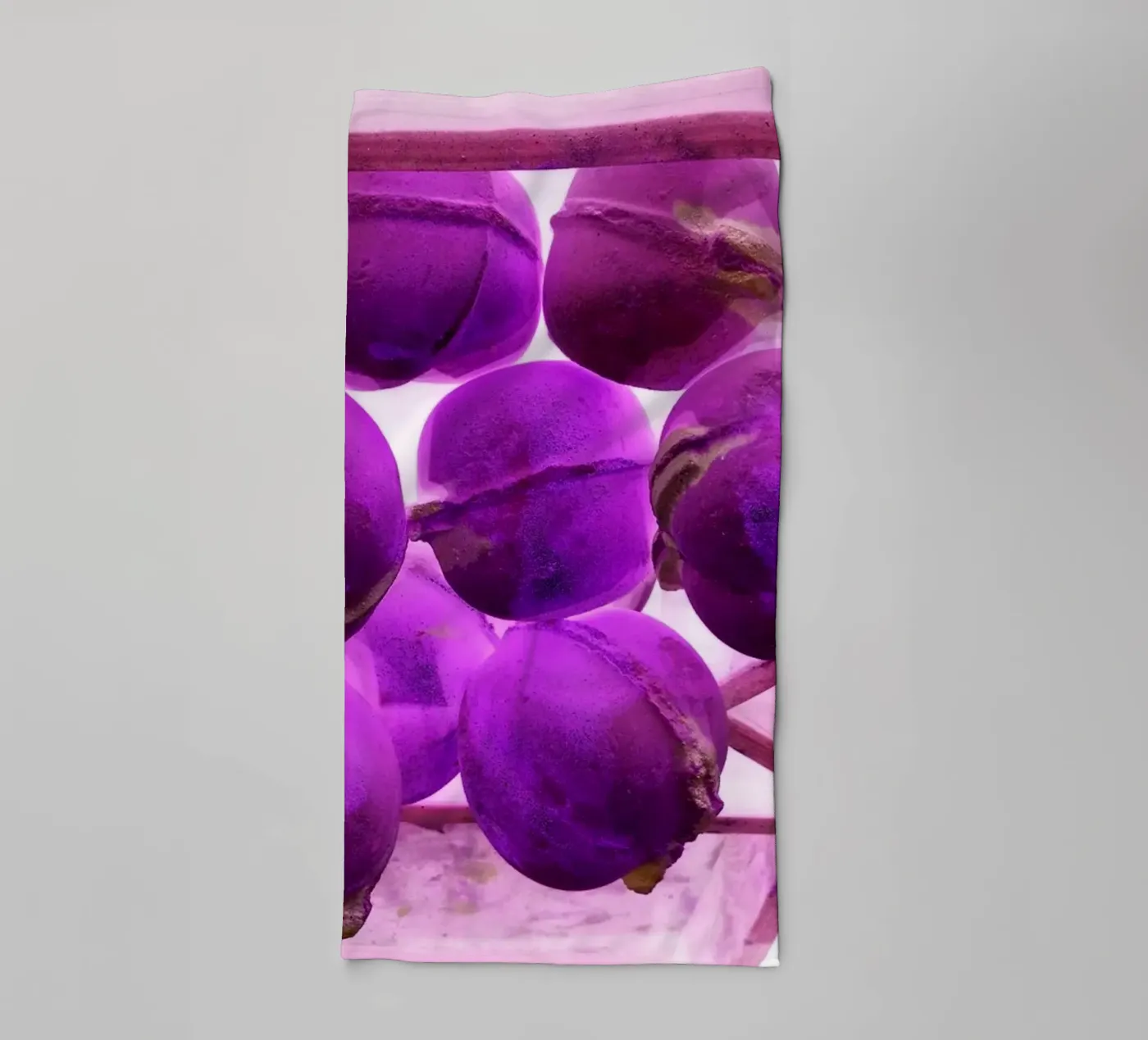 Paars badhanddoek van Massimo Frascogna