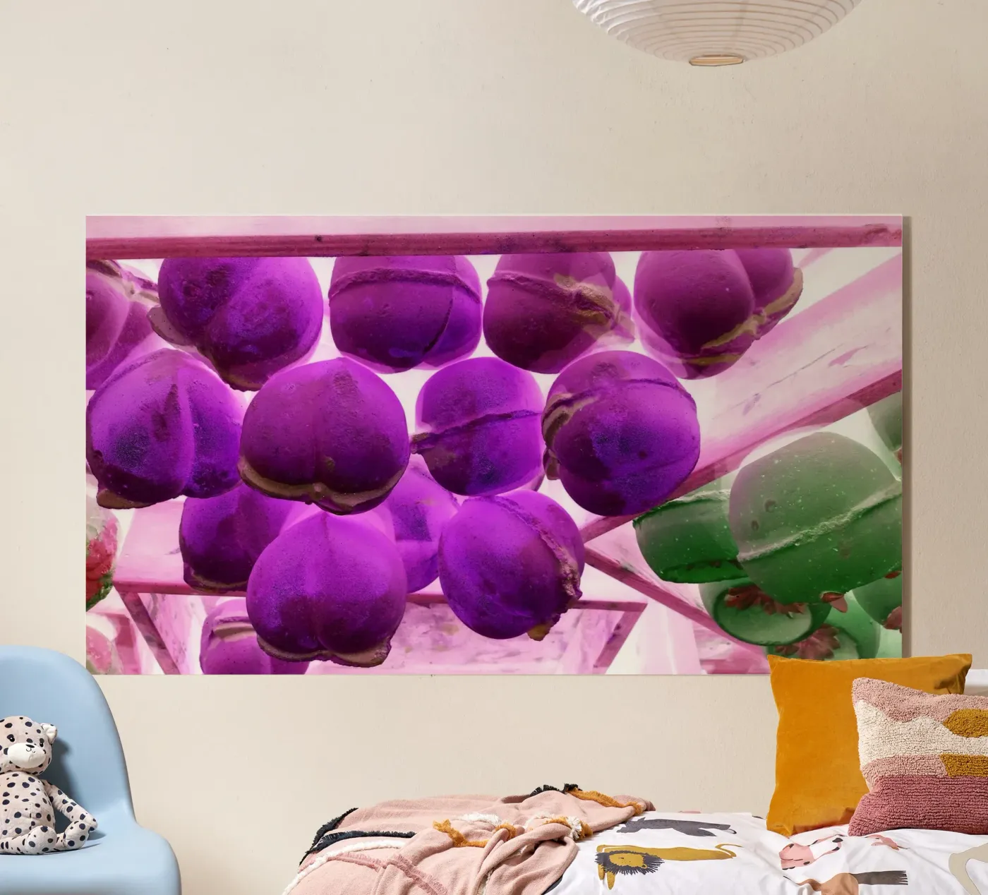 Purple plexiglas de Massimo Frascogna