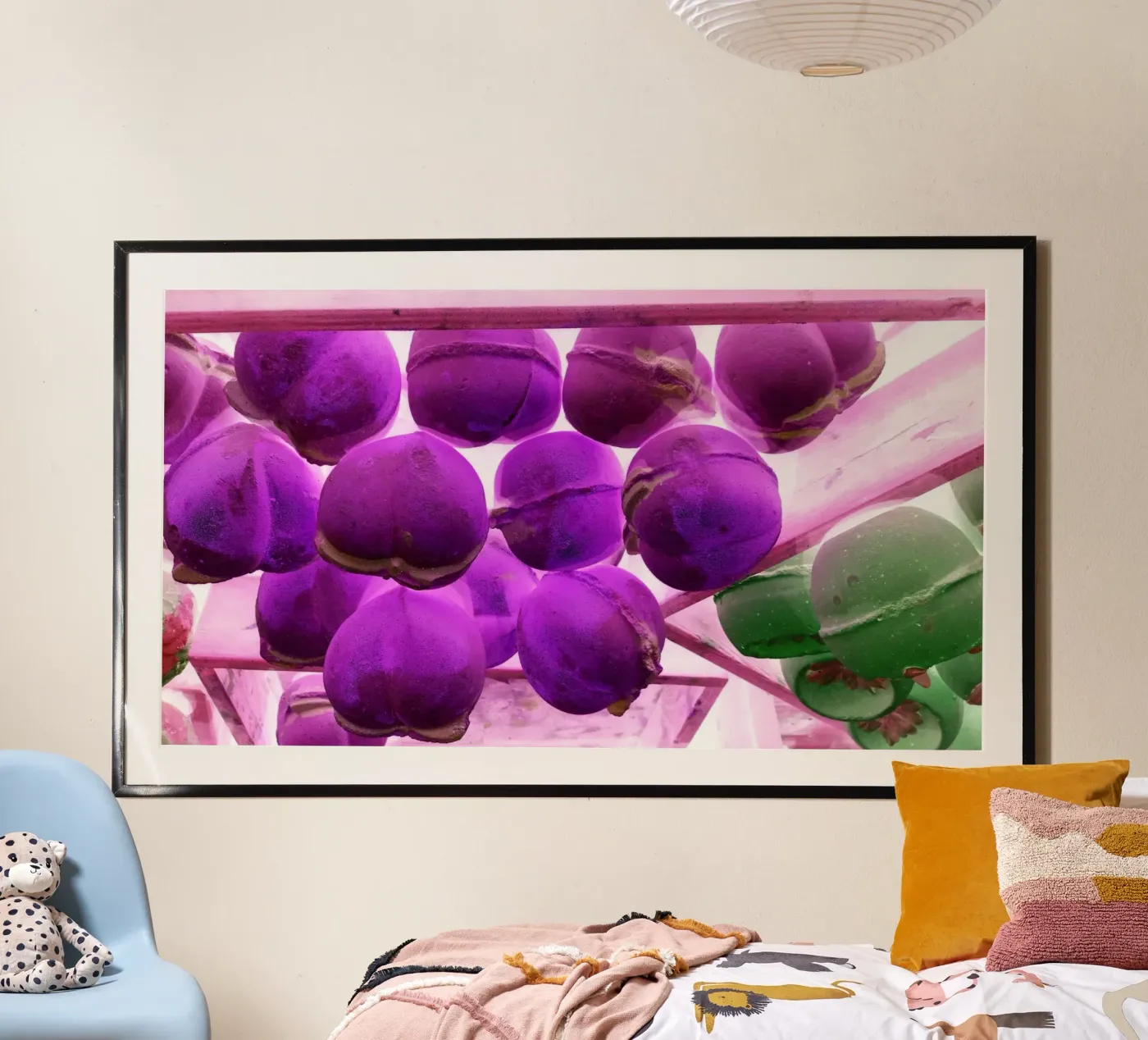 Purple poster by Massimo Frascogna