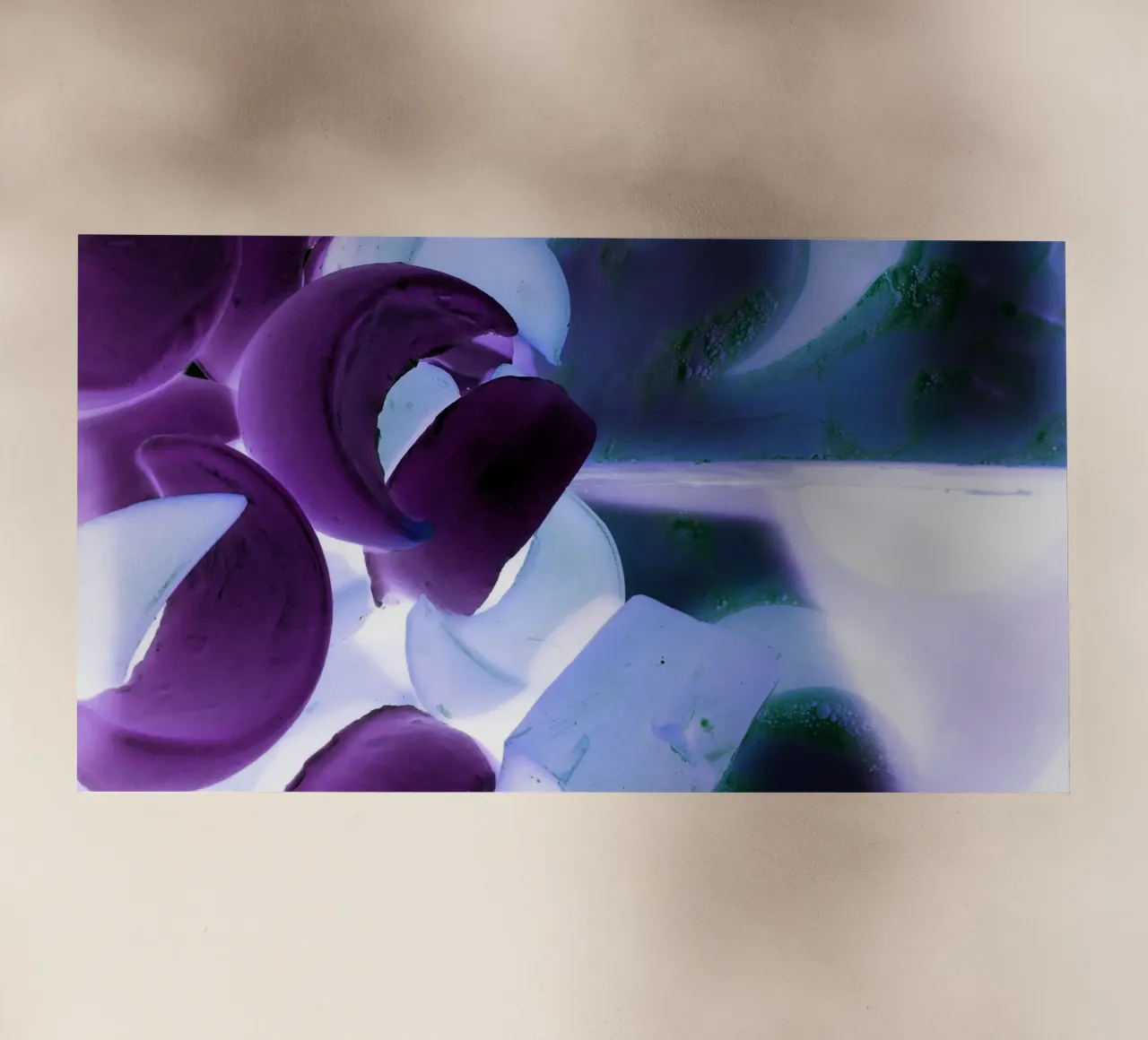 Blu e viola pellicola backlit da Massimo Frascogna