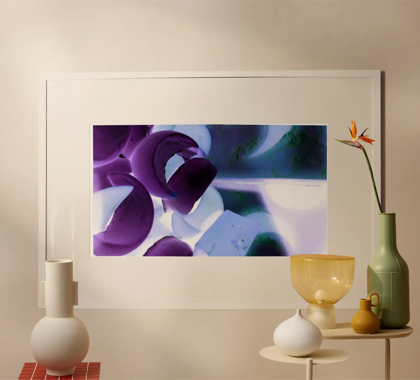 Blu e viola poster da Massimo Frascogna