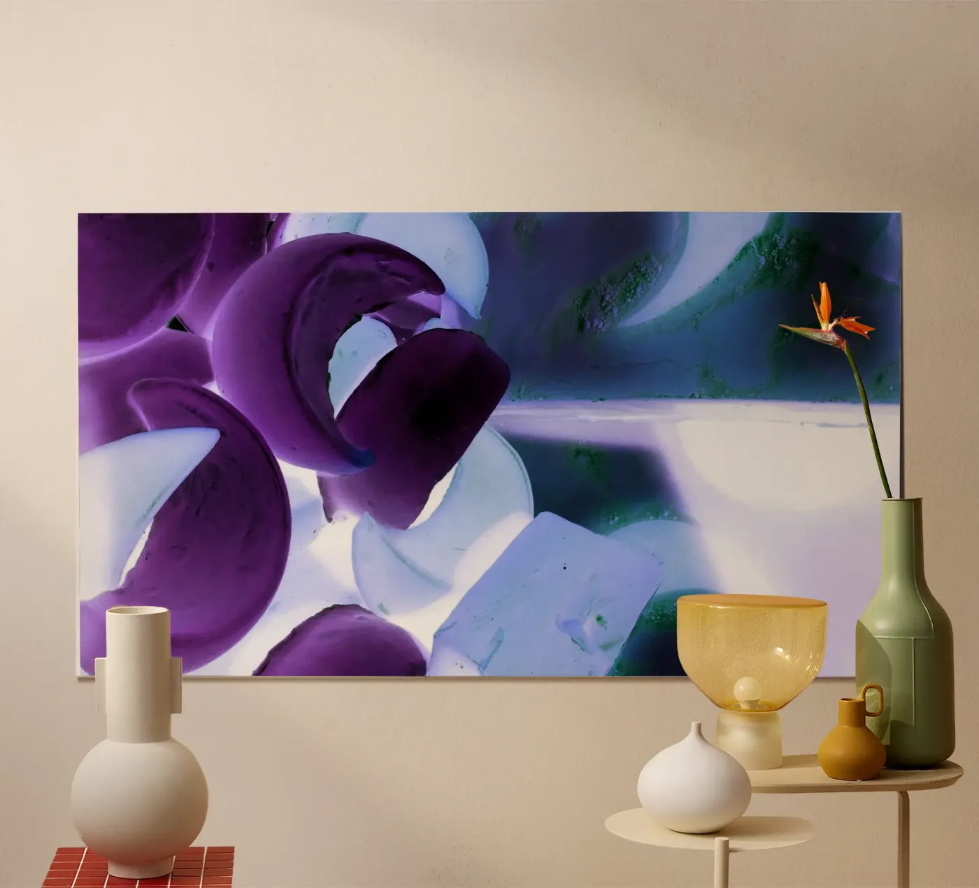 Blu e viola poster da Massimo Frascogna