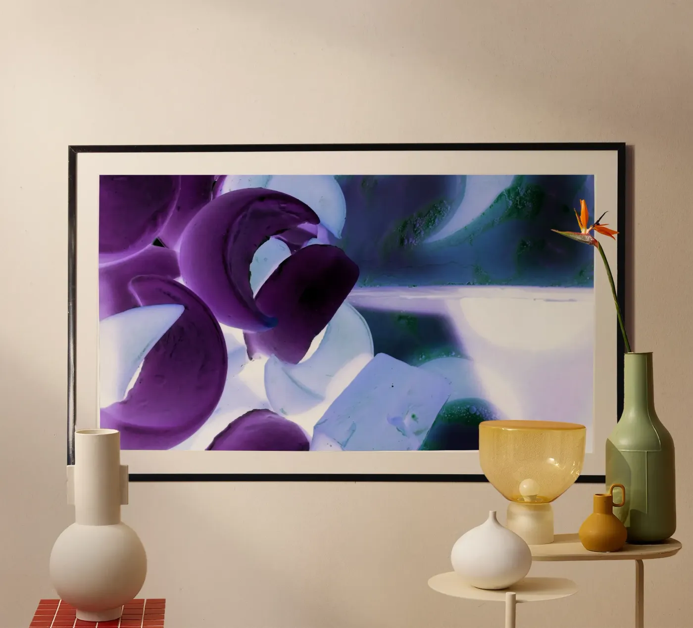 Blu e viola poster da Massimo Frascogna