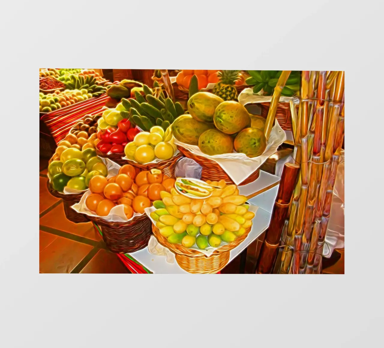 Frutta pellicola backlit da Massimo Frascogna