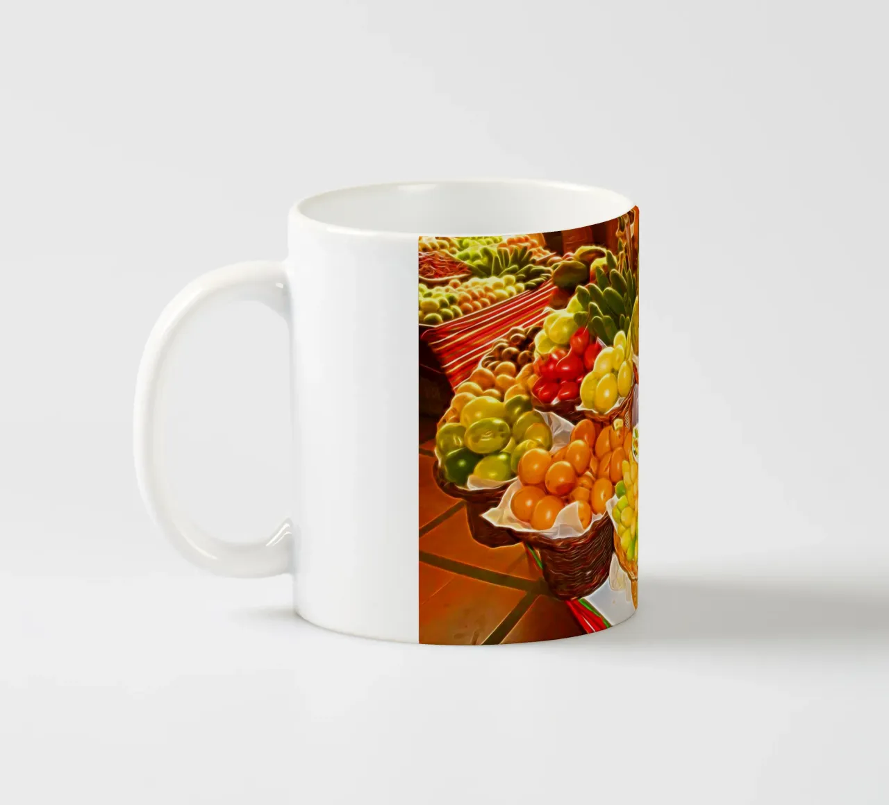 Frutta tazza in ceramica da Massimo Frascogna