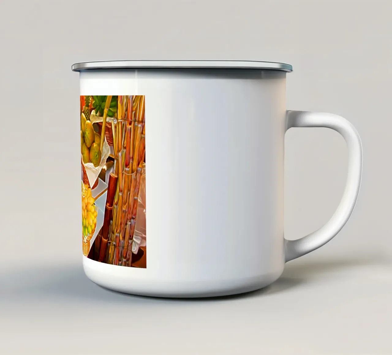 Frutta tazza in smalto da Massimo Frascogna