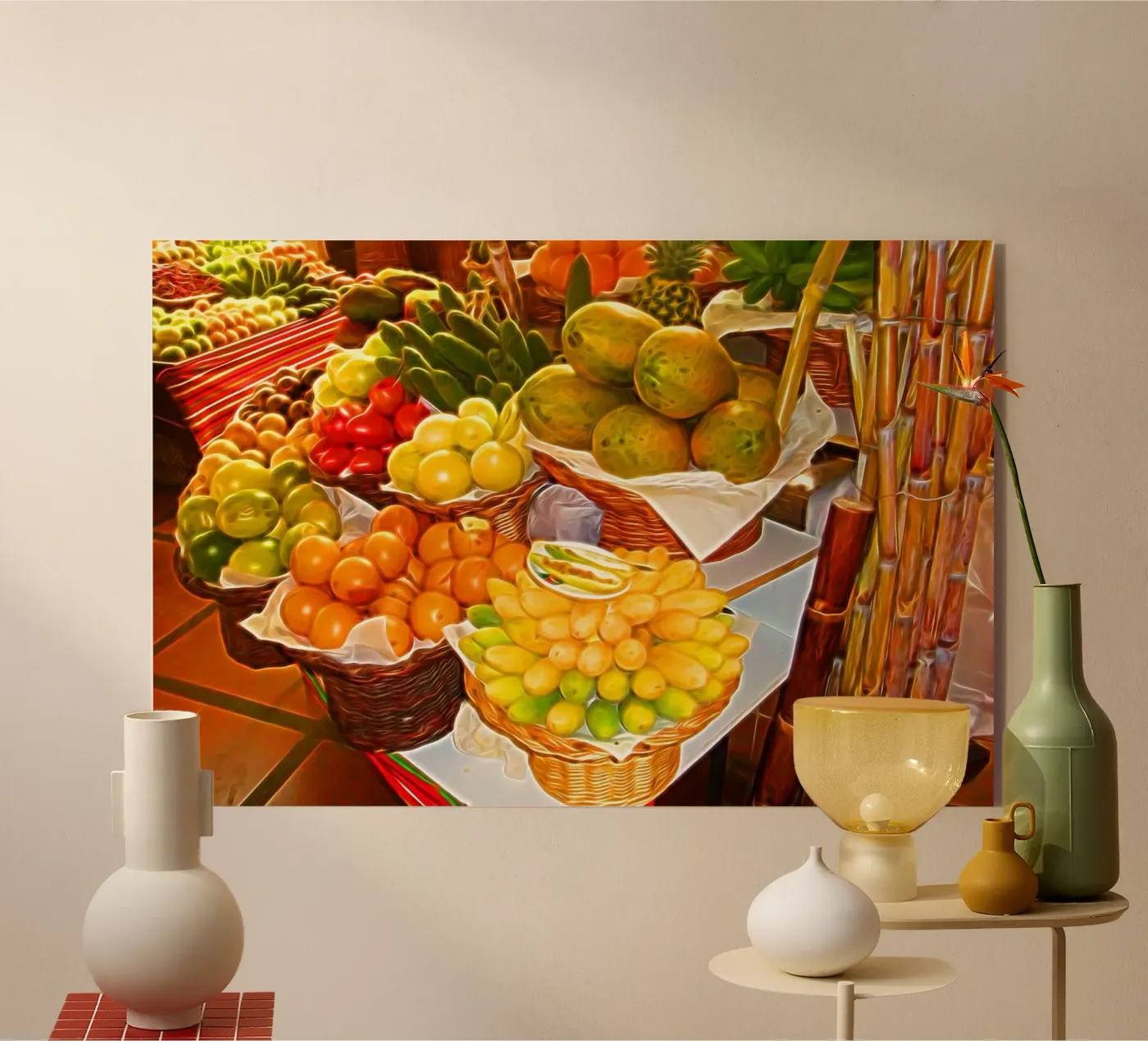 Fruits acryl van Massimo Frascogna