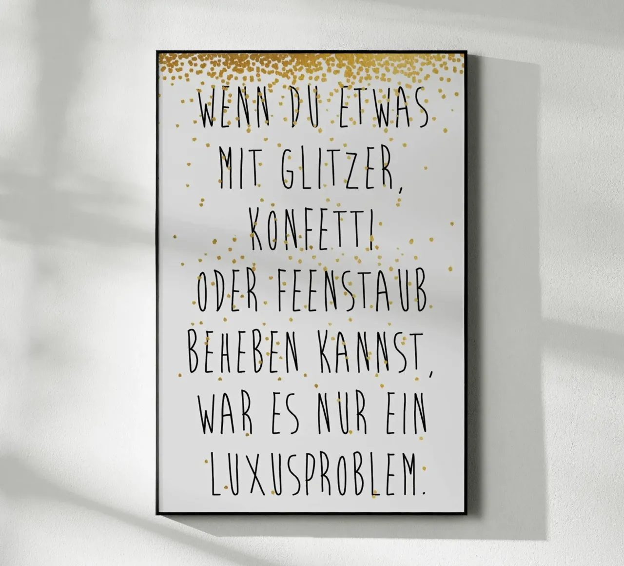 Luxusproblem plexiglass da typealive