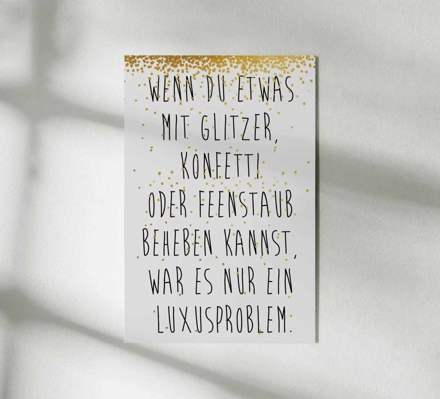 Luxusproblem acryl van typealive
