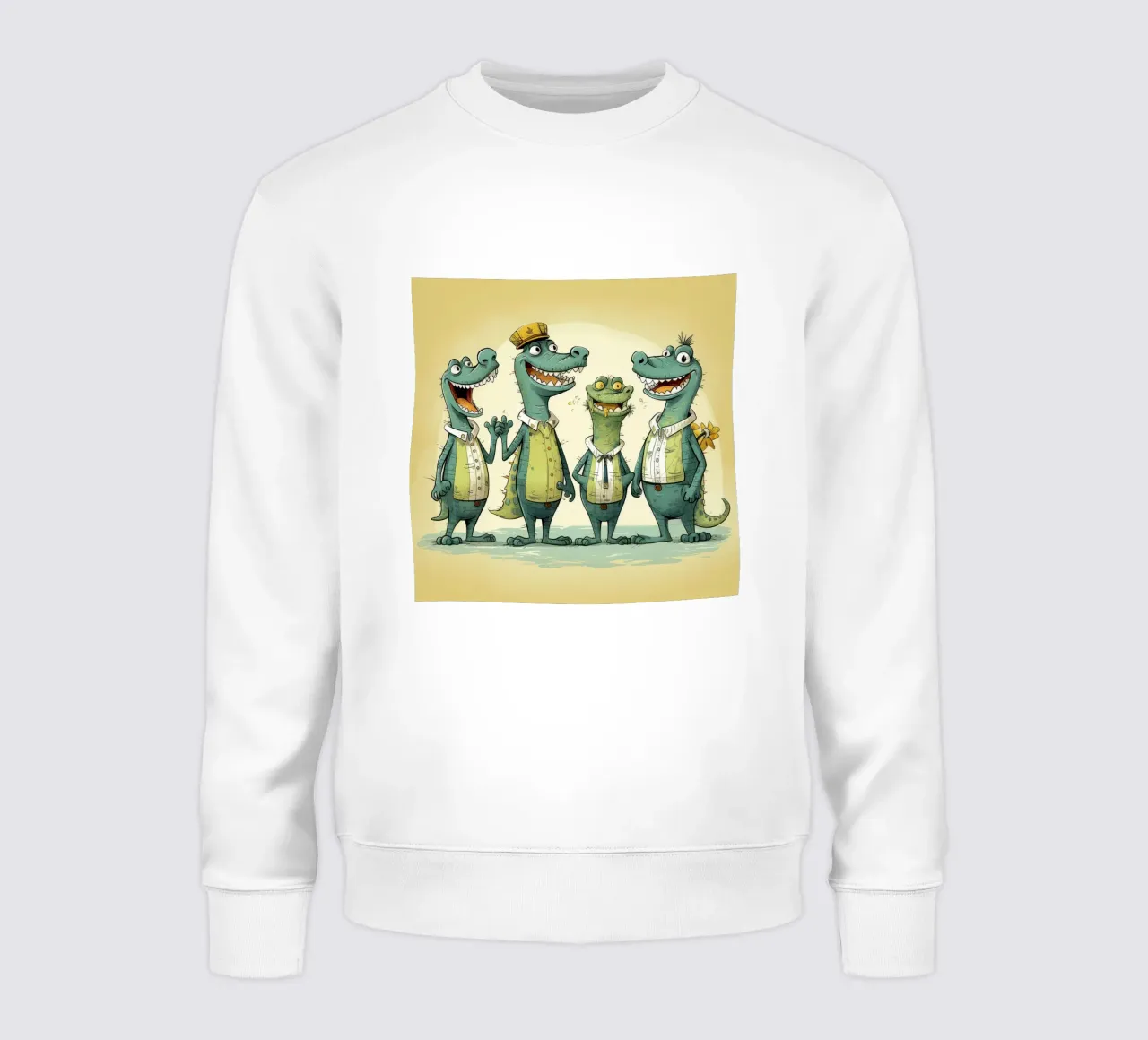 Gang di alligatori retrò felpa da Funny Animals