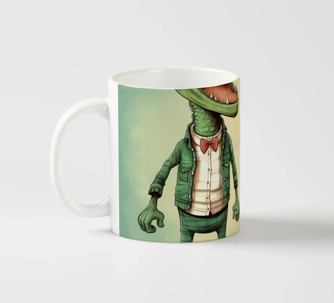 Retro Alligator Duo tazza in ceramica da Funny Animals