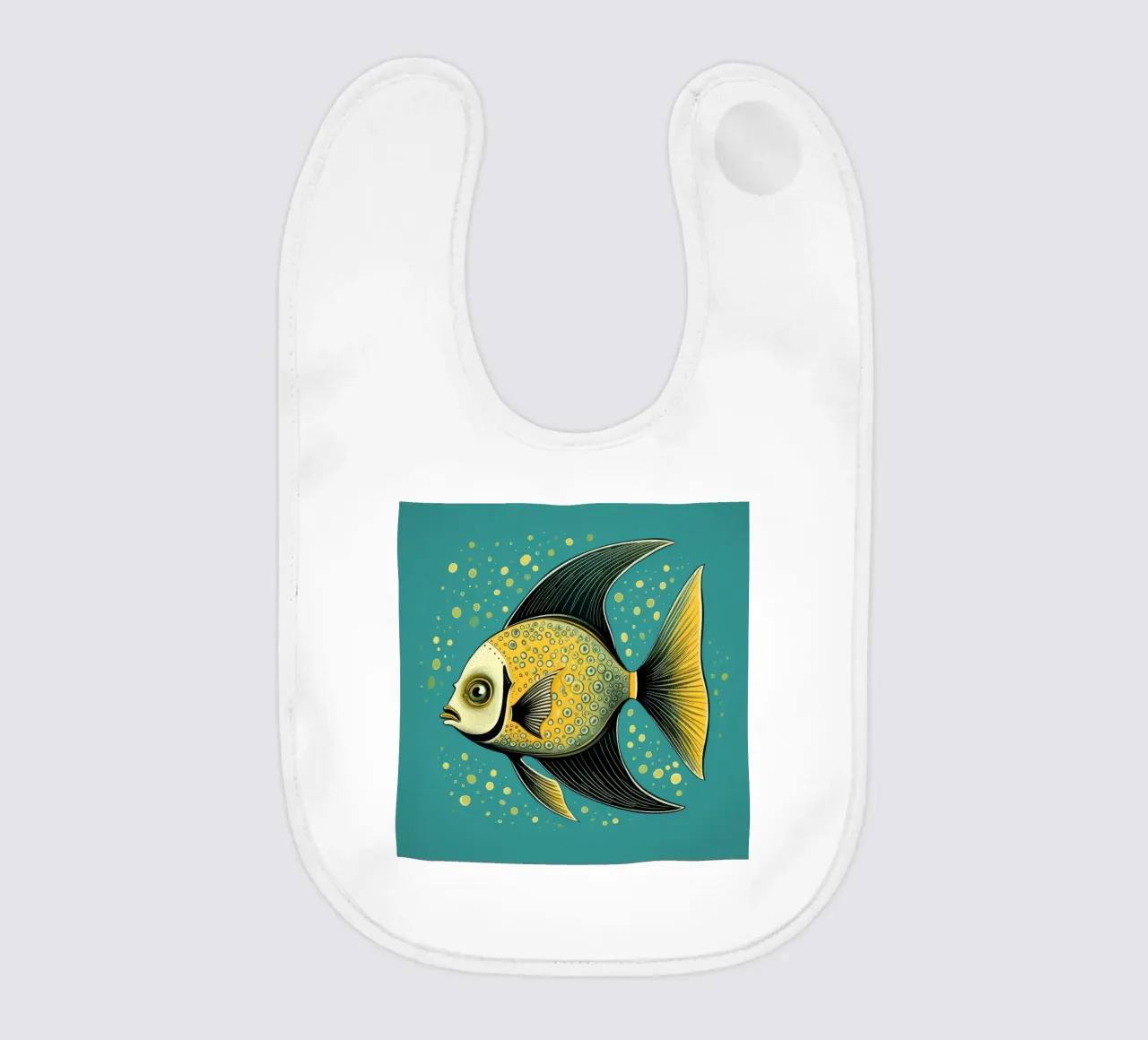 Pesce angelo retrò bavaglino da Funny Animals