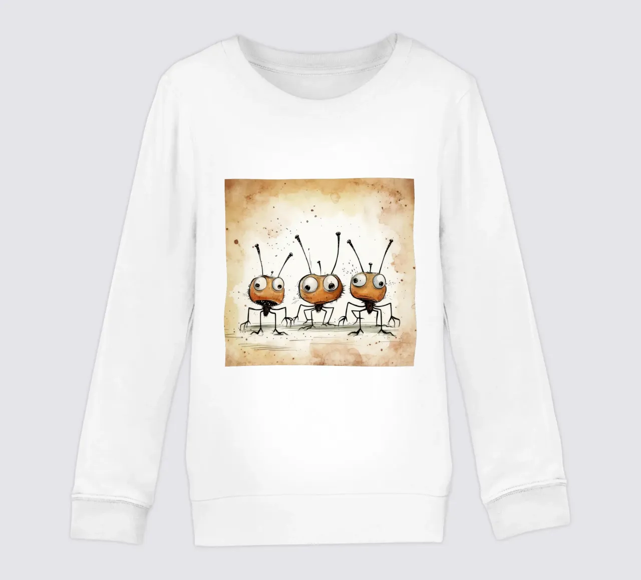 Retro Ant Gang kids sweatshirt by Funny Animals