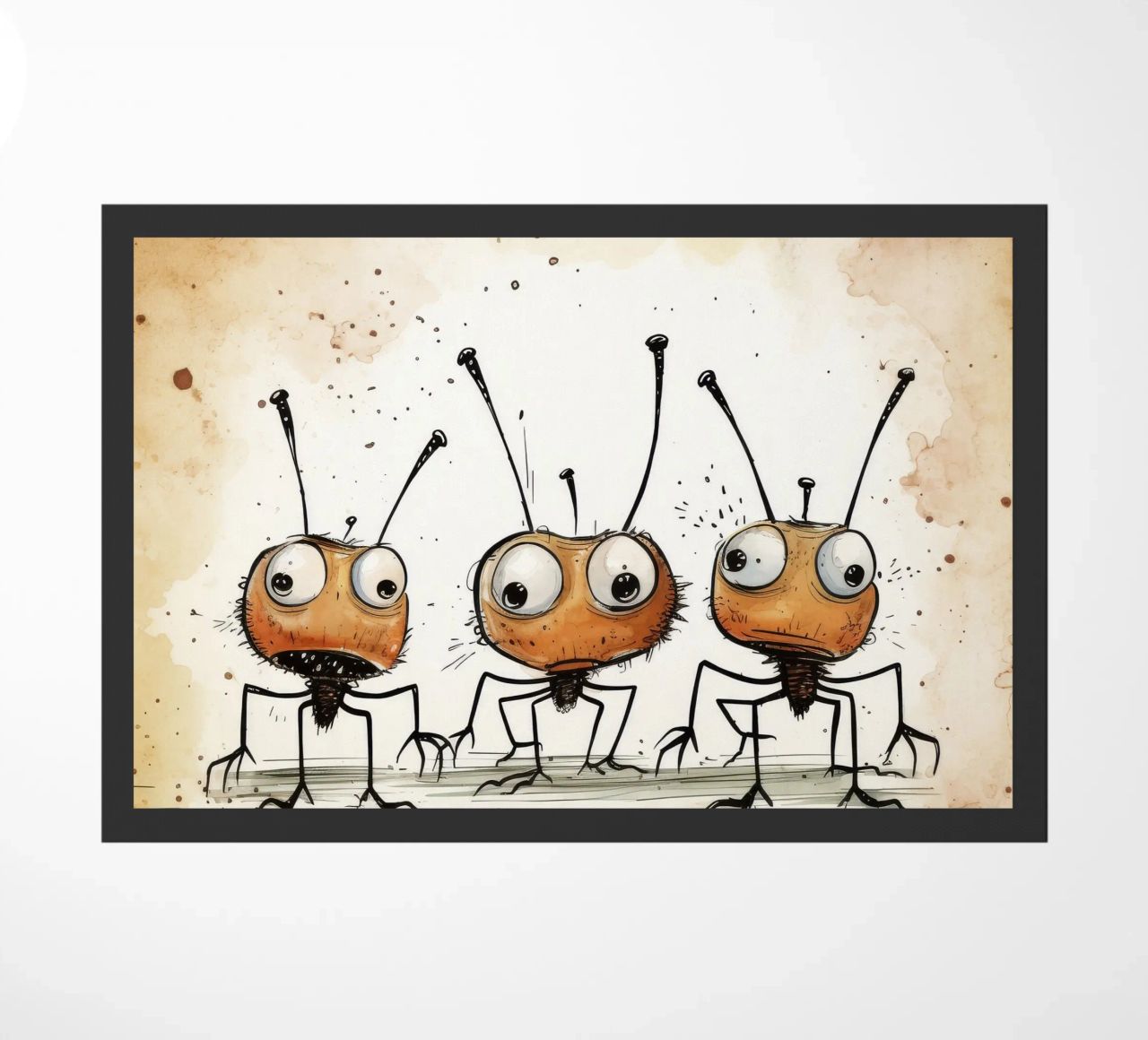 Banda di formiche retrò zerbino da Funny Animals