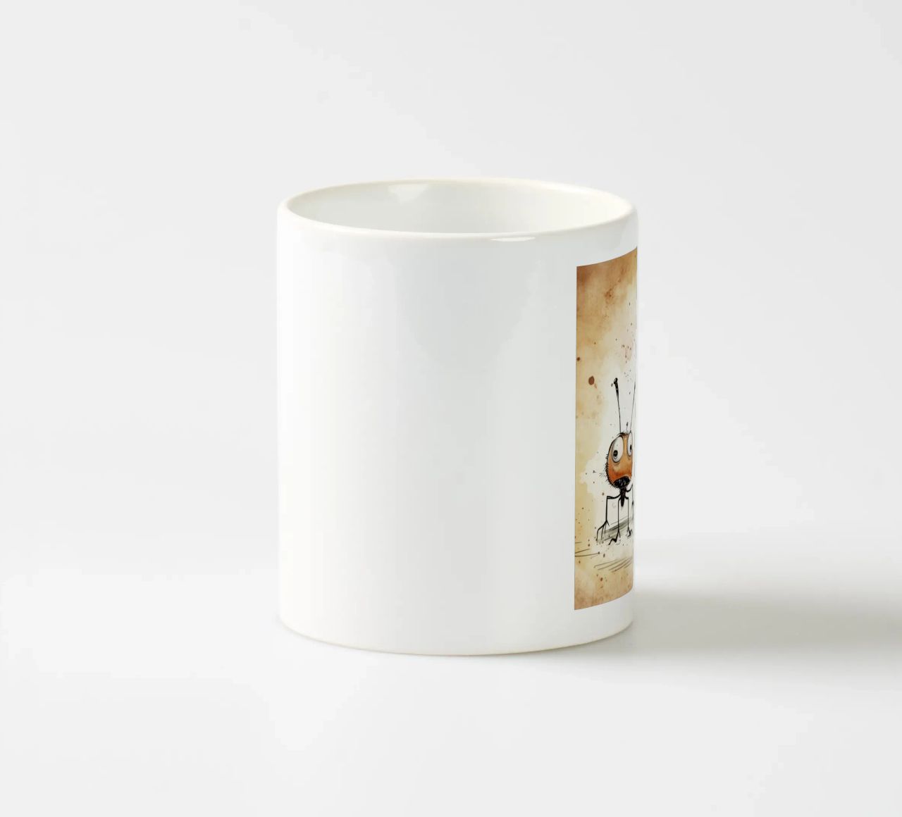 Banda di formiche retrò tazza in ceramica da Funny Animals