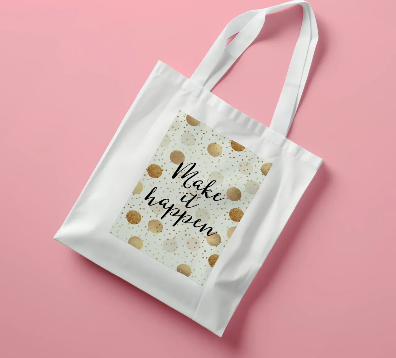 Make it Happen borsa in juta da Elisabeth Fredriksson