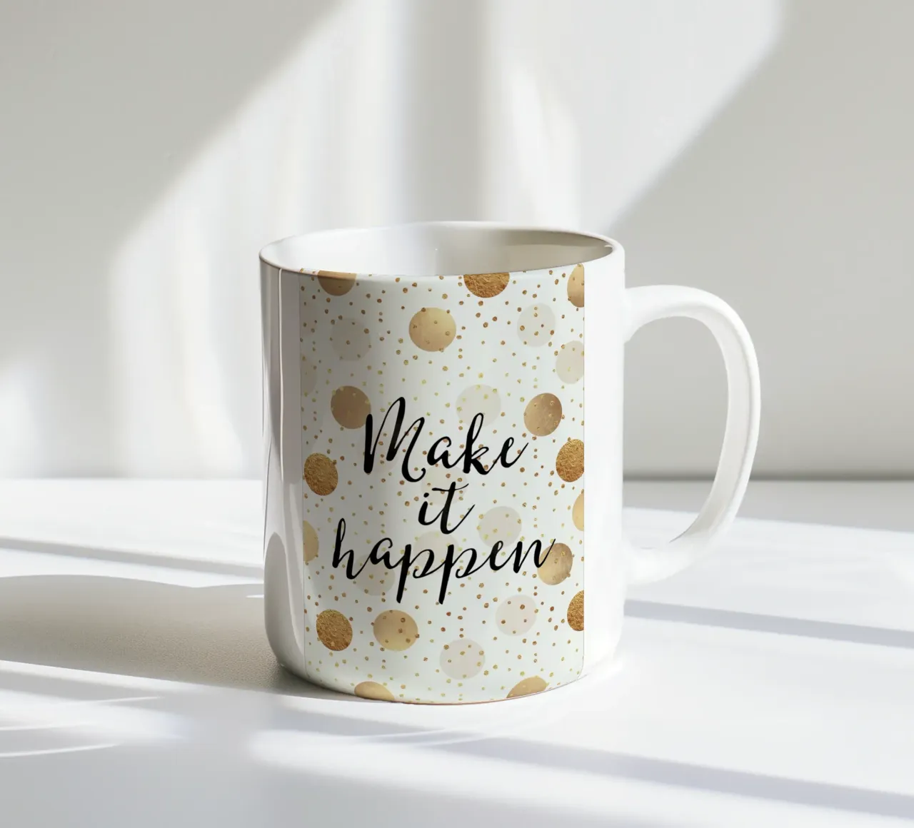 Make it Happen tazza in ceramica da Elisabeth Fredriksson