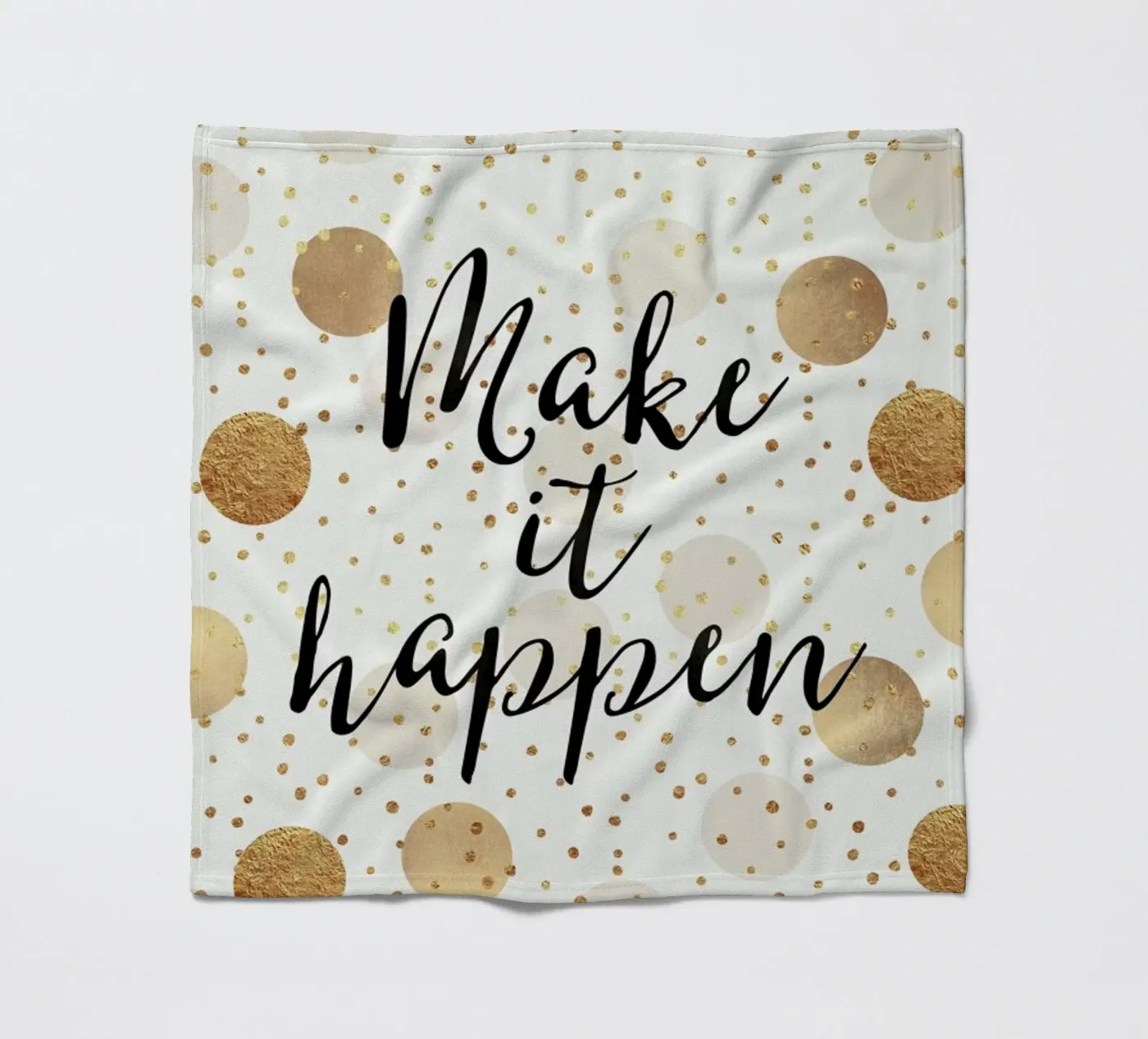 Make it Happen Fleecedecke von Elisabeth Fredriksson