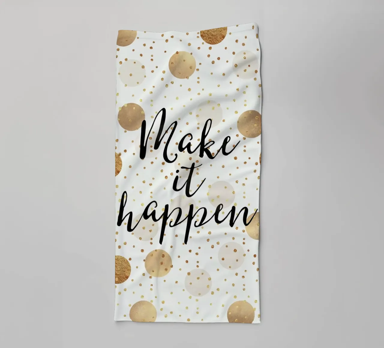 Make it Happen asciugamano da bagno da Elisabeth Fredriksson