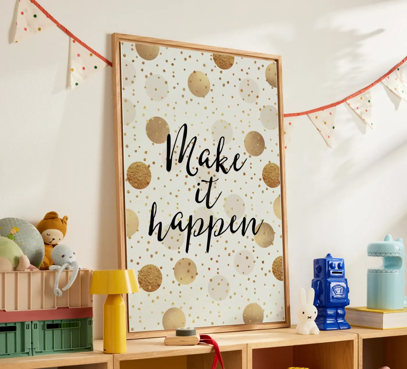 Make it Happen acryl van Elisabeth Fredriksson