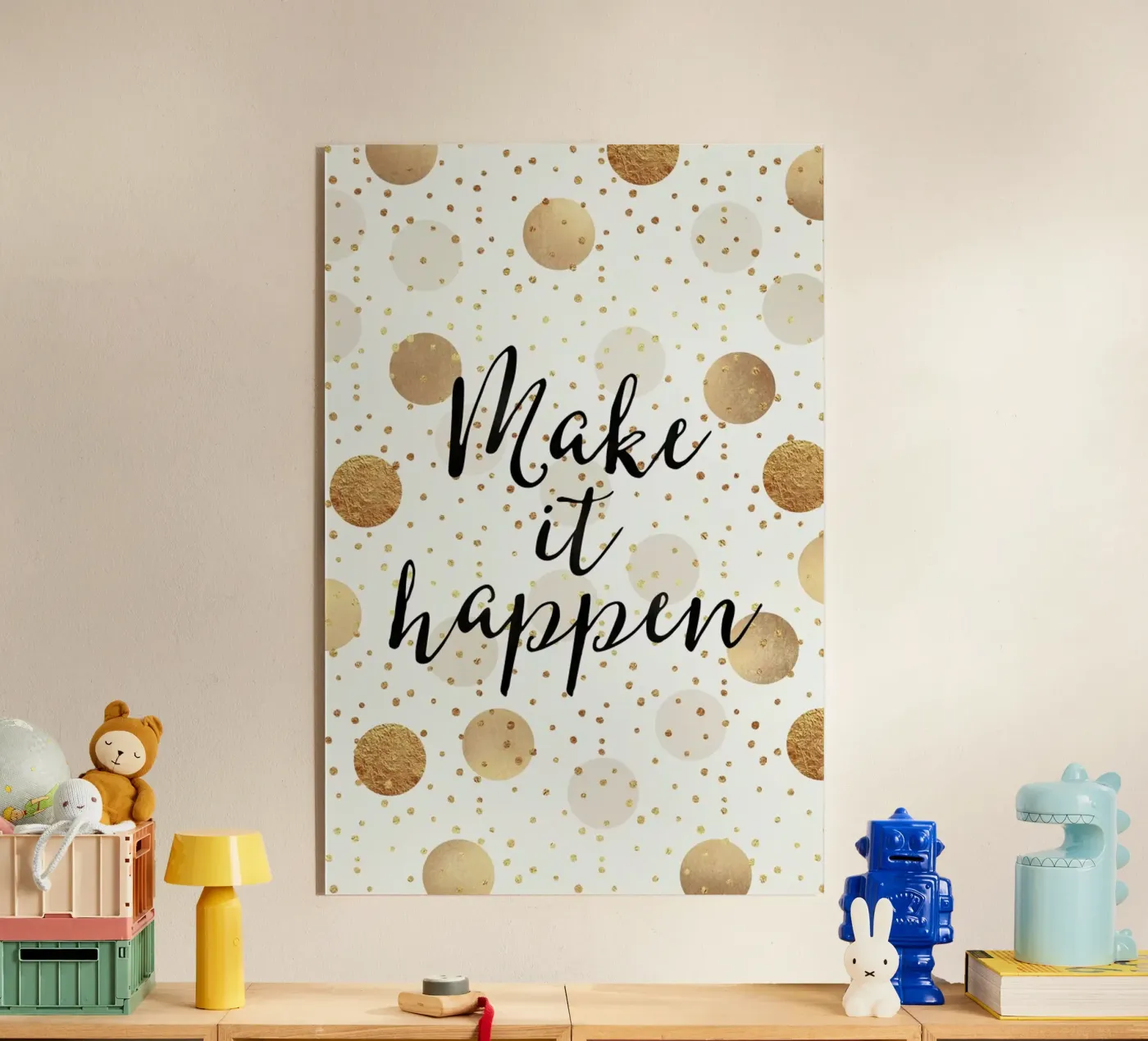 Make it Happen acryl van Elisabeth Fredriksson