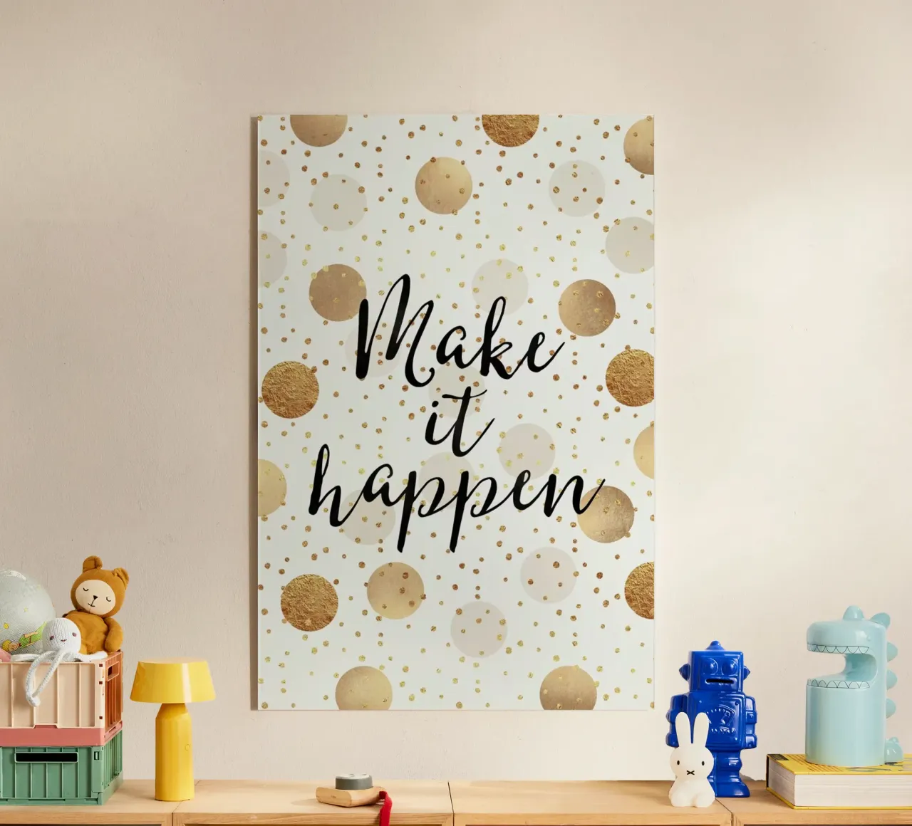 Make it Happen plexiglass da Elisabeth Fredriksson