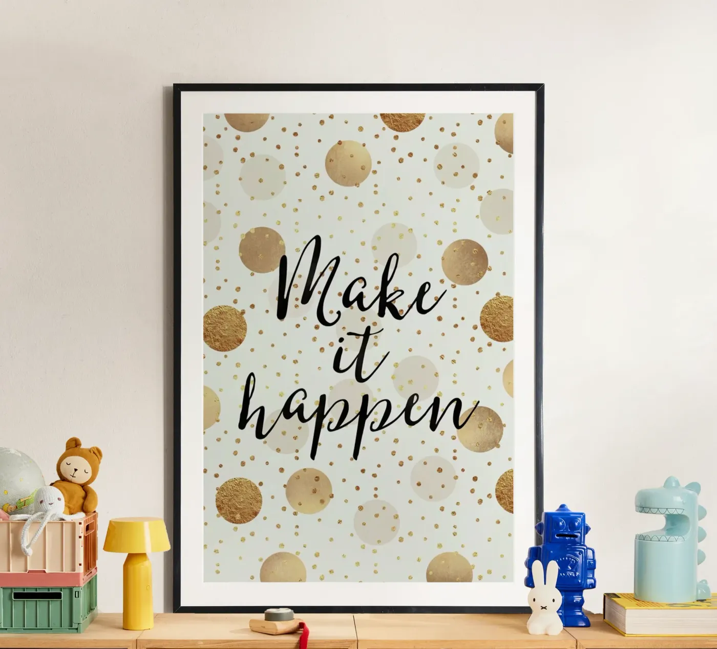Make it Happen poster van Elisabeth Fredriksson
