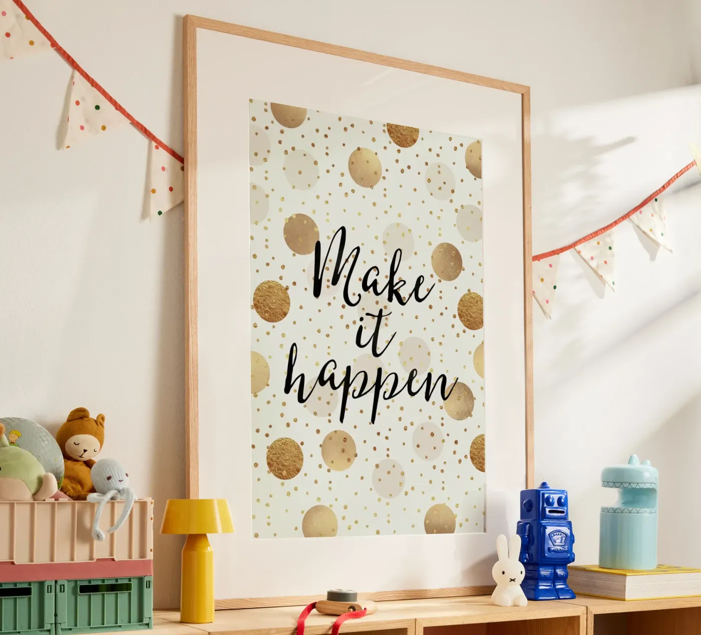 Make it Happen poster van Elisabeth Fredriksson