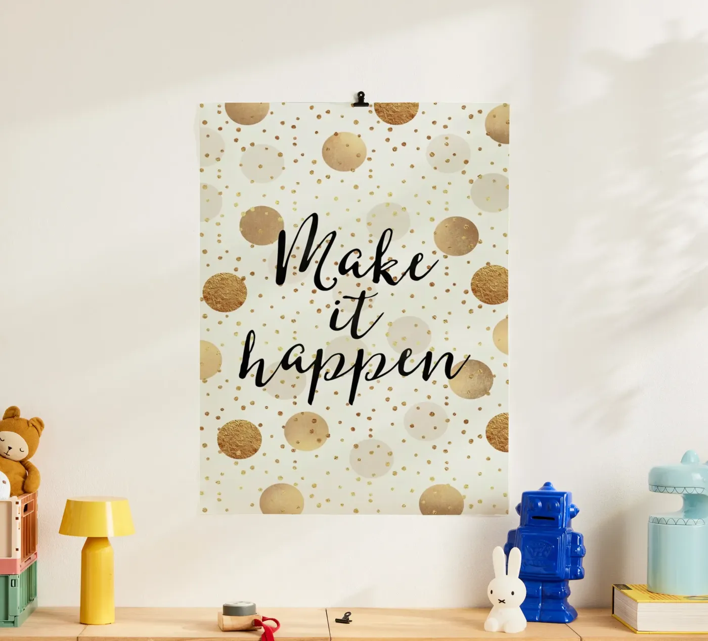 Make it Happen poster van Elisabeth Fredriksson