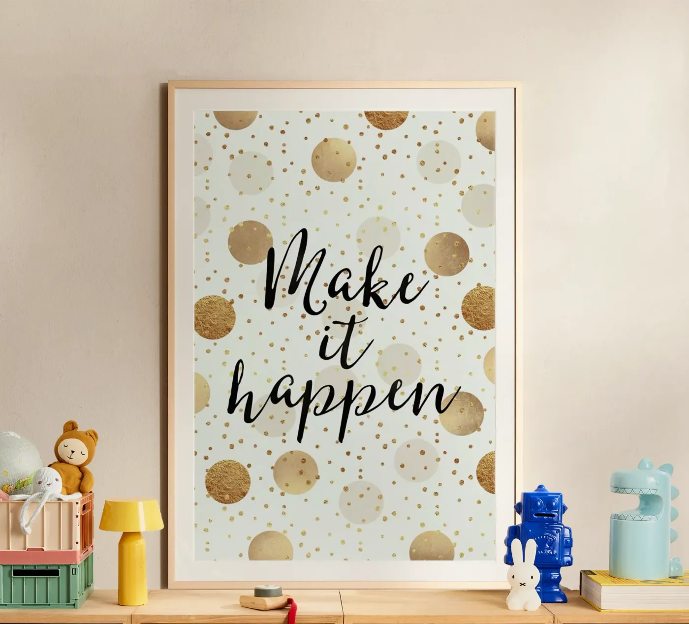 Make it Happen poster van Elisabeth Fredriksson