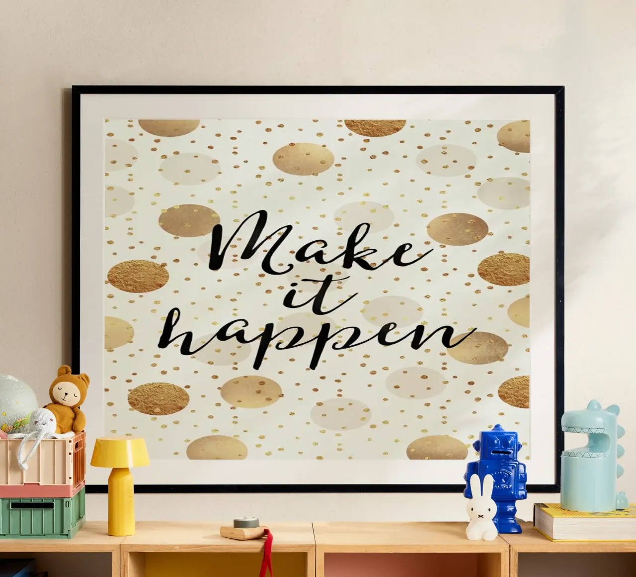 Make it Happen poster da Elisabeth Fredriksson